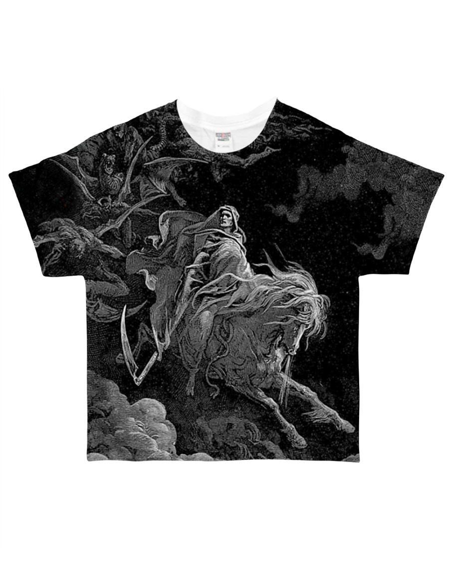 SATAN LUCIFER 666 ART All-over T-Shirt