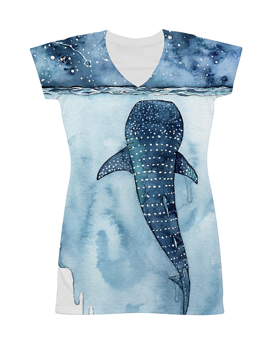 Whale dress ocean lovers All-over Dress