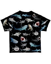 Shark I love Shark All-over T-Shirt back