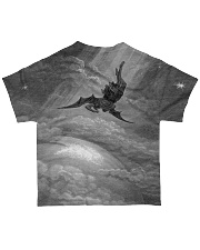 Satan shirt satanic lucifer devil shirt fall down All-over T-Shirt back
