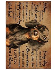 Dachshund 11x17 Poster front