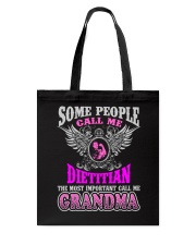 CALL ME DIETITIAN GRANDMA JOB SHIRTS Tote Bag thumbnail