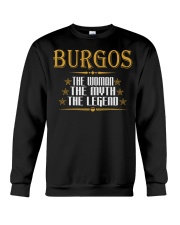 BURGOS The Woman The Myth The Legend Thing Shirts Crewneck Sweatshirt thumbnail