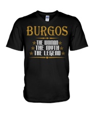 BURGOS The Woman The Myth The Legend Thing Shirts V-Neck T-Shirt thumbnail