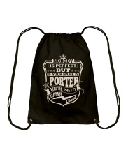 NOBODY PERFECT PORTER THING SHIRTS Drawstring Bag thumbnail