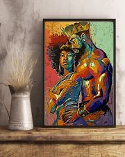MELANIN QUEEN and KING 11x17 Poster lifestyle-poster-3