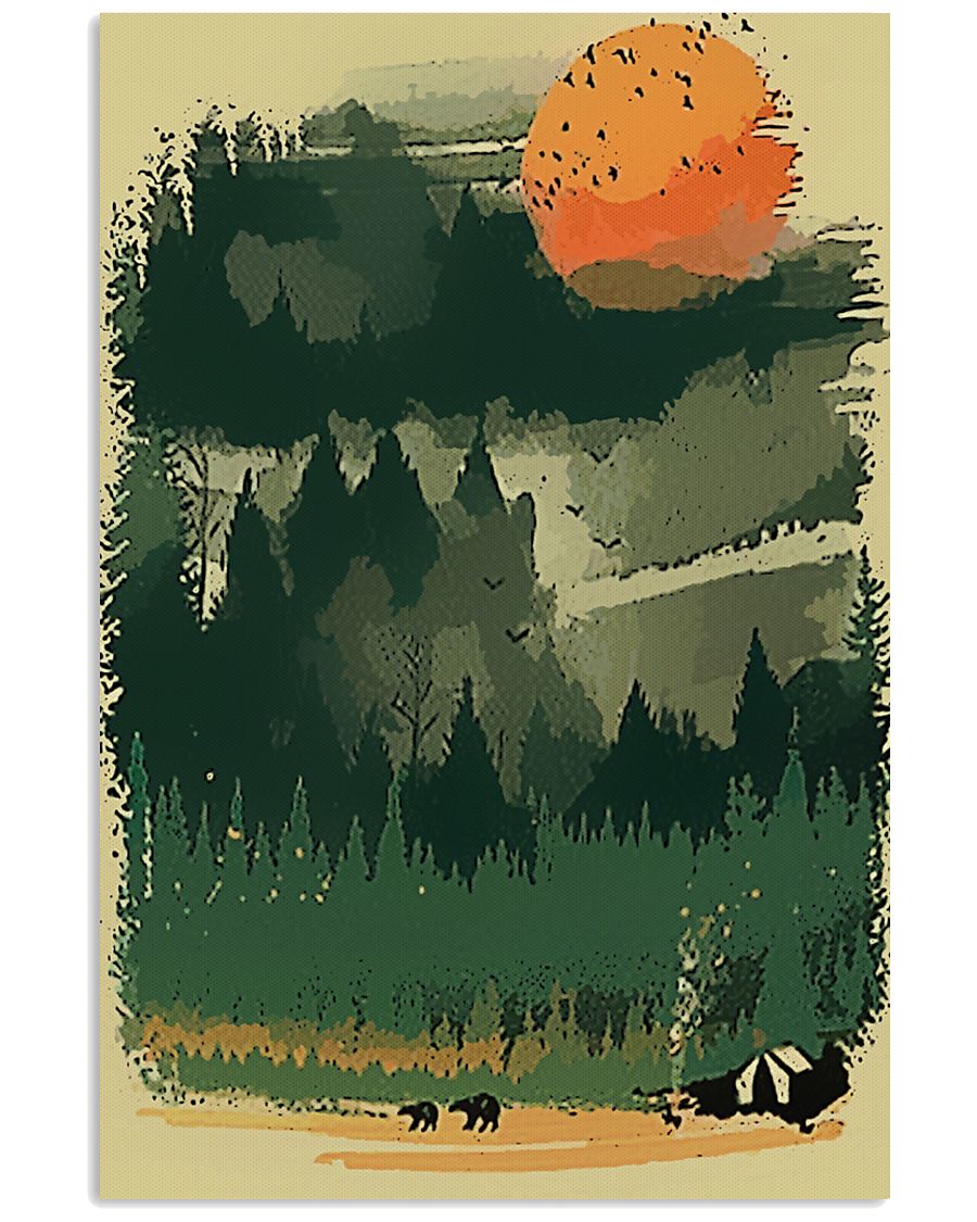 I LOVE CAMPING 11x17 Poster