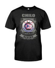 I love Chilo-OH flag gifts Shirt Classic T-Shirt thumbnail