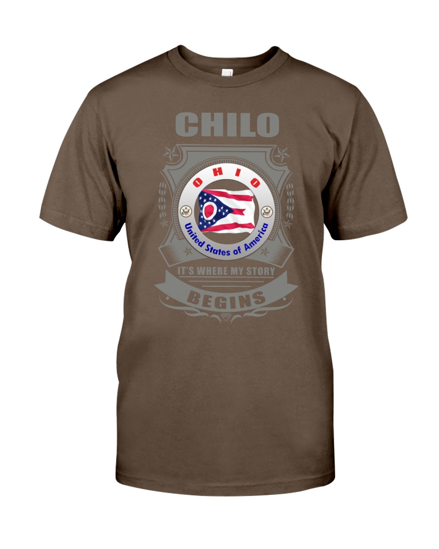 I love Chilo-OH flag gifts Shirt Classic T-Shirt