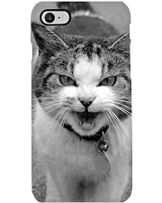 Sweet angry little cat Phone Case tile