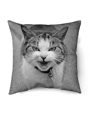 Sweet angry little cat Indoor Pillow tile