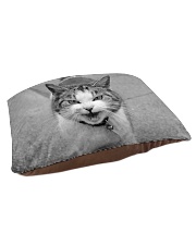 Sweet angry little cat Pet Bed tile