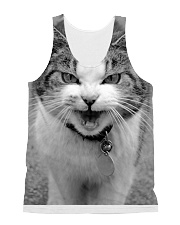 Sweet angry little cat All-Over Unisex Tank tile