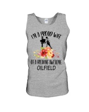 I'm a proud Wife of a freaking awesome Oilfield Unisex Tank thumbnail