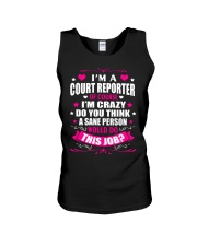 I am A Court Reporter Of Course Unisex Tank thumbnail