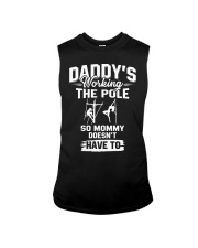 Daddy's woring the pole so mommy doesn't have to Sleeveless Tee thumbnail
