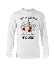 Just a woman who loves her Mechanic Long Sleeve Tee thumbnail