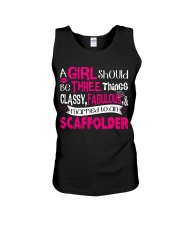 Scaffolder Girl Unisex Tank thumbnail