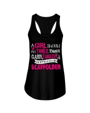 Scaffolder Girl Ladies Flowy Tank thumbnail