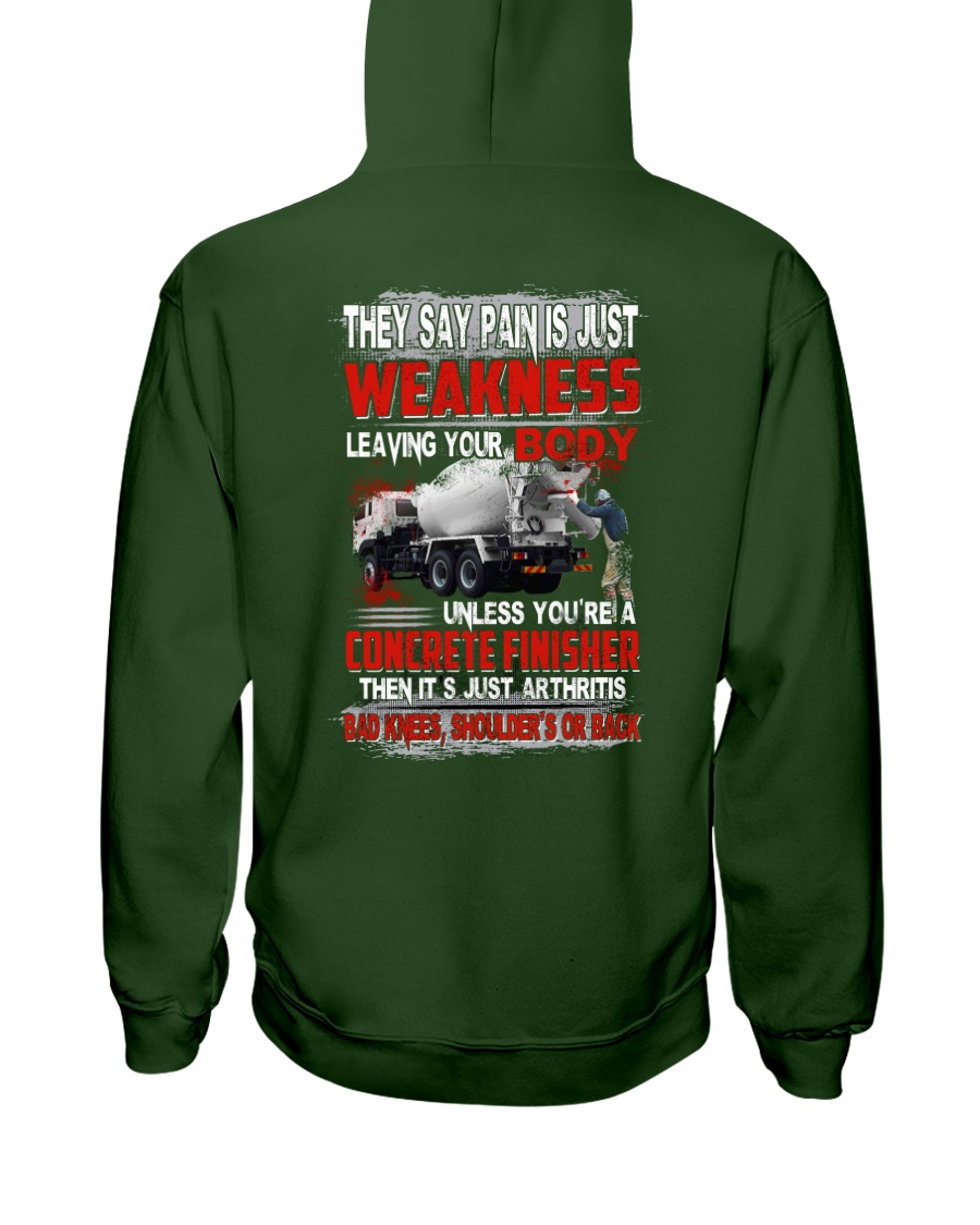 Concrete Weakness Hooded Sweatshirt