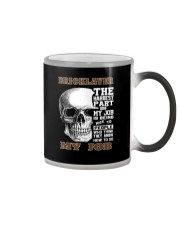 Bricklayer The Hardest Part Of My Job Color Changing Mug thumbnail