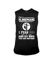 I'm a Lineman i fear god Sleeveless Tee thumbnail