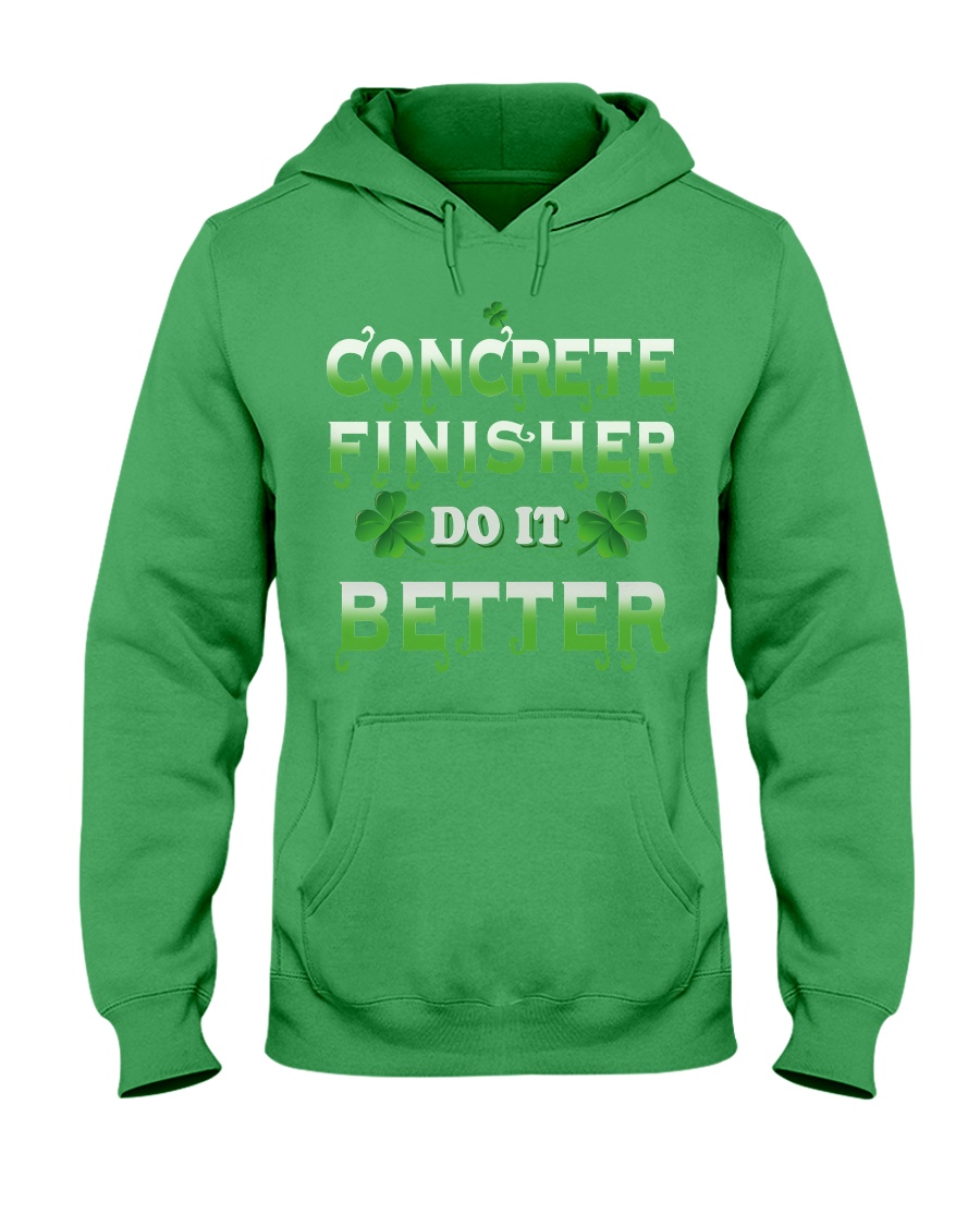 LIMITED CONCRETE FINISHER SHIRT Hooded Sweatshirt