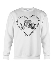 Save them with kindness Crewneck Sweatshirt thumbnail