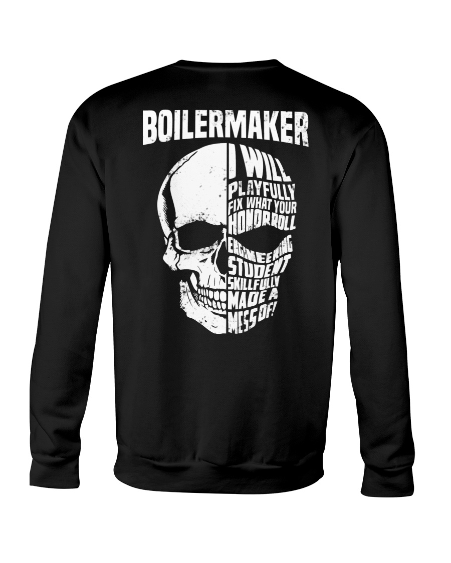 Boilermaker Skull Crewneck Sweatshirt