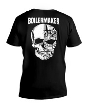 Boilermaker Skull V-Neck T-Shirt thumbnail