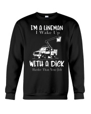Lineman wake up 2020 Crewneck Sweatshirt thumbnail
