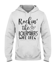 Rockin' the Boilermaker's Wife life Hooded Sweatshirt thumbnail