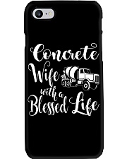 Concrete Wife With a Blessed Life Phone Case thumbnail