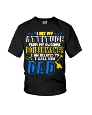 I get my Attitude from Boilermaker 2020 Youth T-Shirt front