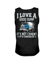 I Love A Good Dump It's Not Cement It's Concrete Unisex Tank thumbnail