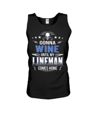 Gonna Wine Lineman Unisex Tank thumbnail