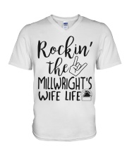 Rockin' the Millwright's Wife life V-Neck T-Shirt thumbnail
