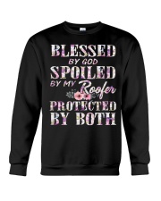 Blessed by God Spoiled By My Roofer Crewneck Sweatshirt thumbnail