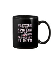 Blessed by God Spoiled By My Roofer Mug thumbnail