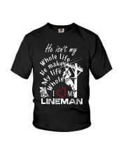 I love my Lineman Youth T-Shirt thumbnail