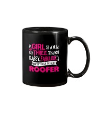 Roofer Girl Mug thumbnail