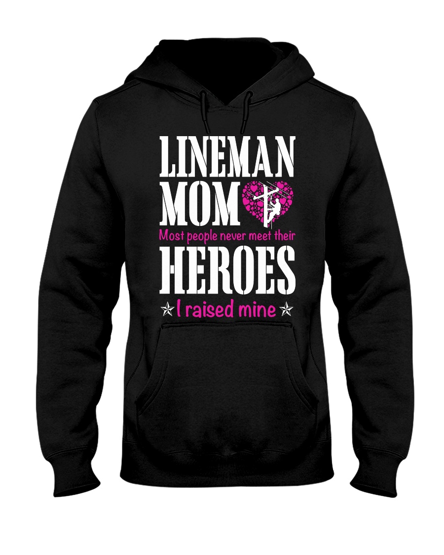 Lineman Mom Hooded Sweatshirt