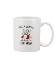 Just a woman who loves her Electrician Mug thumbnail