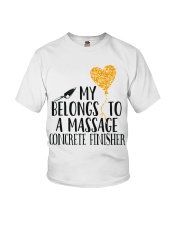 My Belongs To A Massage Concrete Finisher Youth T-Shirt thumbnail