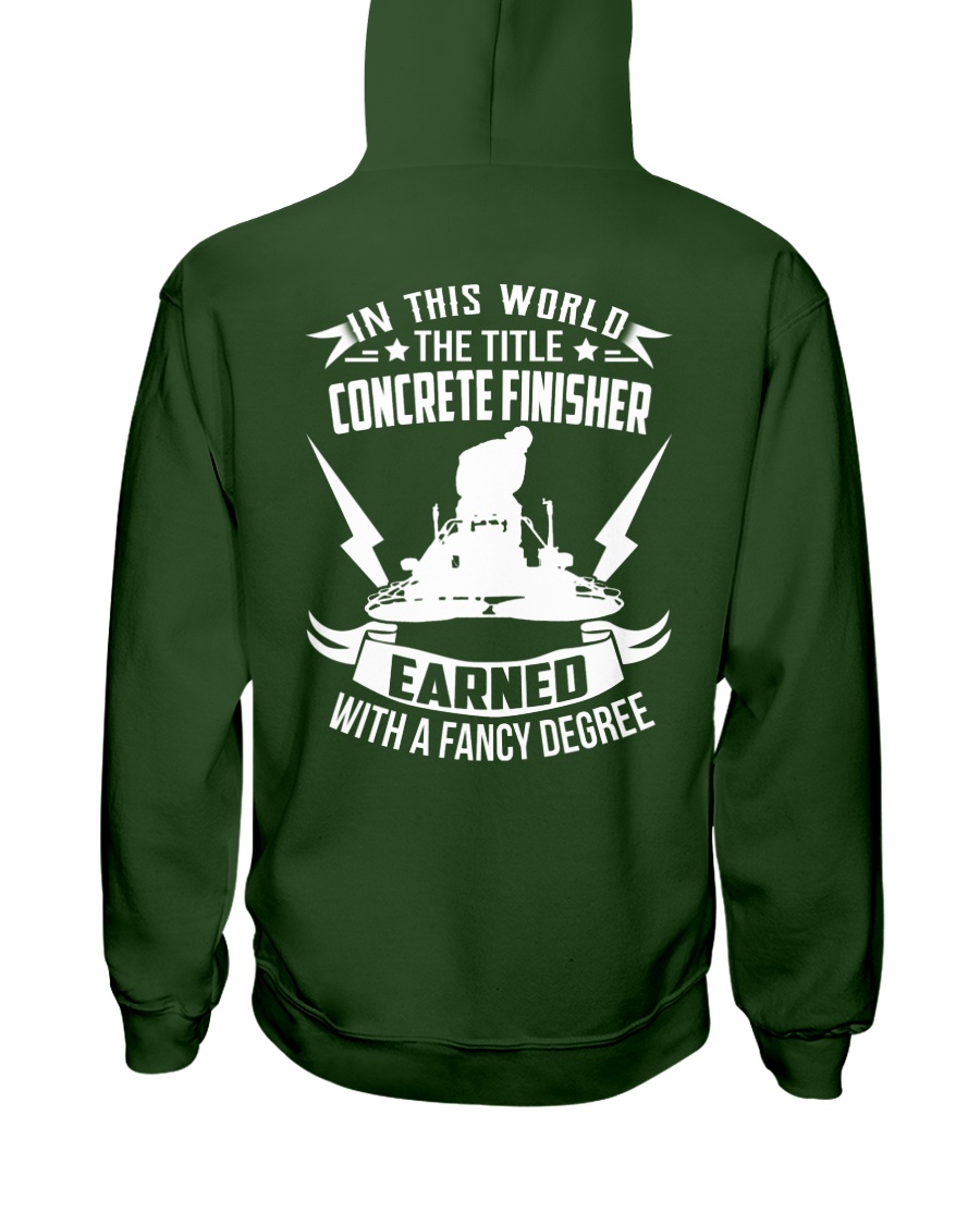 In This World The Title Concrete Finisher Hooded Sweatshirt