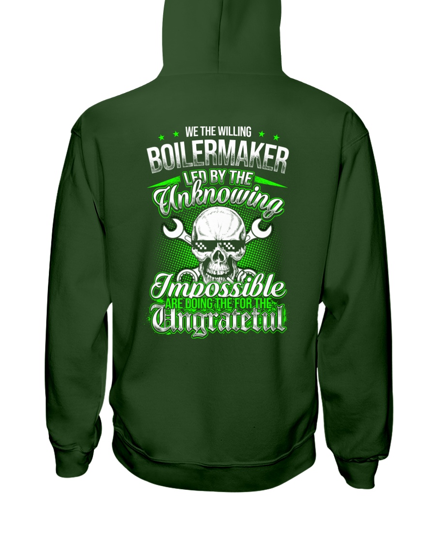 We the willing Boilermaker led by the unknowing Hooded Sweatshirt