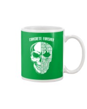 Concrete Finisher Skull Mug front