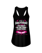 I am A Clinical Psychologis Of Course Ladies Flowy Tank thumbnail