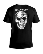 Millwright Skull V-Neck T-Shirt thumbnail