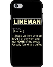 Lineman noun 2020 Phone Case thumbnail
